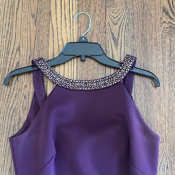 Calvin Klein purple dress, size 8 - Picture 2 of 5